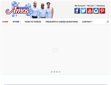 Tablet Screenshot of professoramos.com
